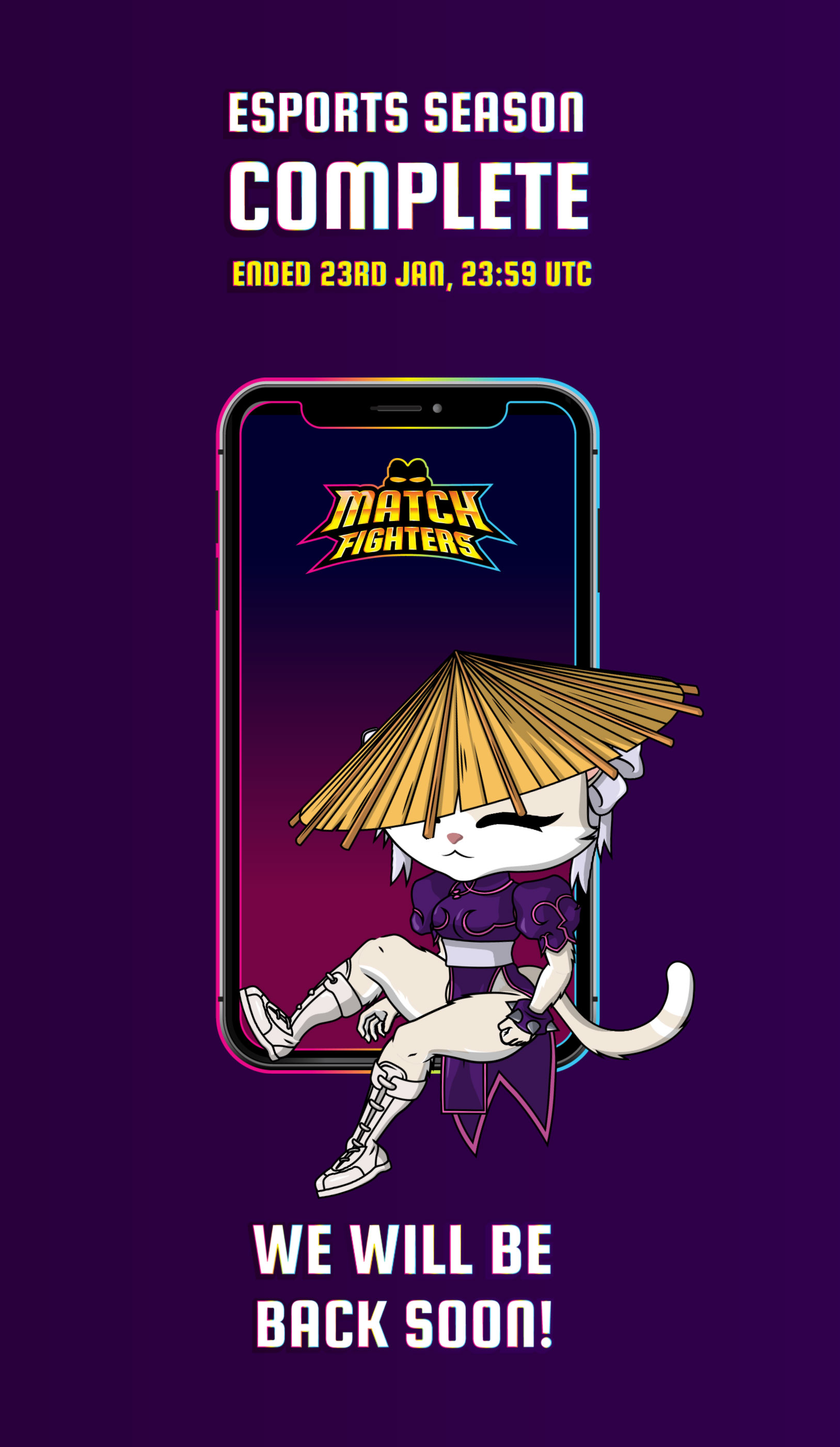 we will be back soon